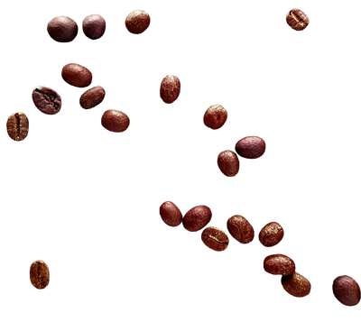 Coffee bean decoration