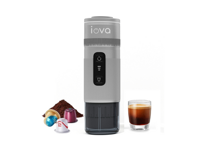 IOVA Portable coffee machine |  PRO Self Heating| Grey