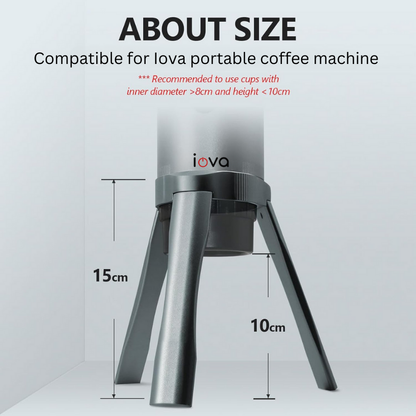 Portable Machine Stand | PRO Compact Holder | Travel Espresso Base