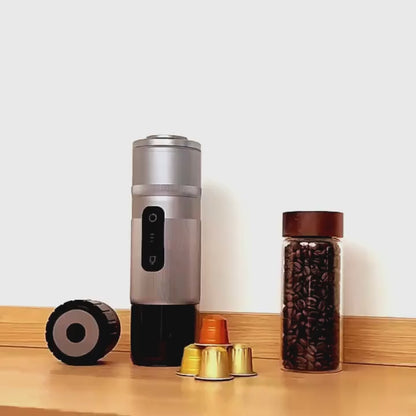 IOVA Portable coffee machine |  PRO Self Heating| Grey